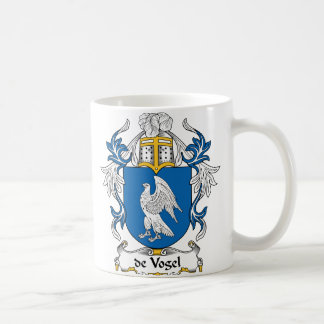 de Vogel Family Crest Coffee Mug