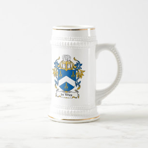 de Vries Family Crest Beer Stein