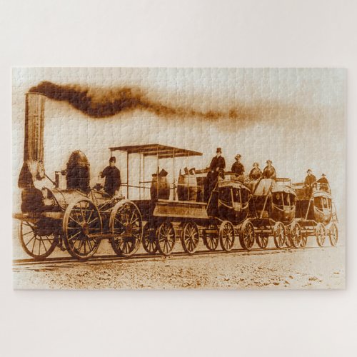 De Witt Clinton Replica Steam Locomotive C 1831 Jigsaw Puzzle