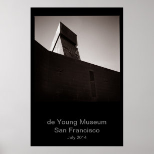 de Young Museum San Francisco Poster