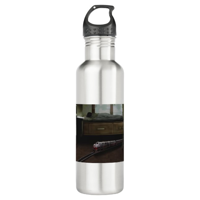 DEA02 Express.tif Stainless Steel Water Bottle (Front)