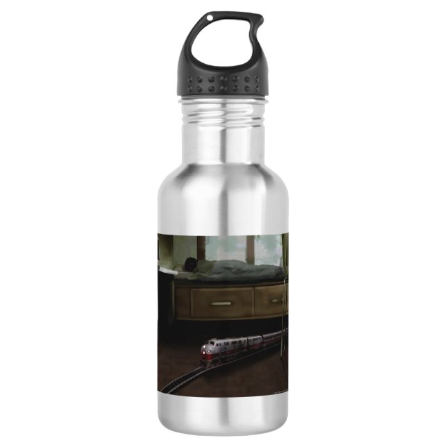 DEA02 Express.tif Stainless Steel Water Bottle (Front)