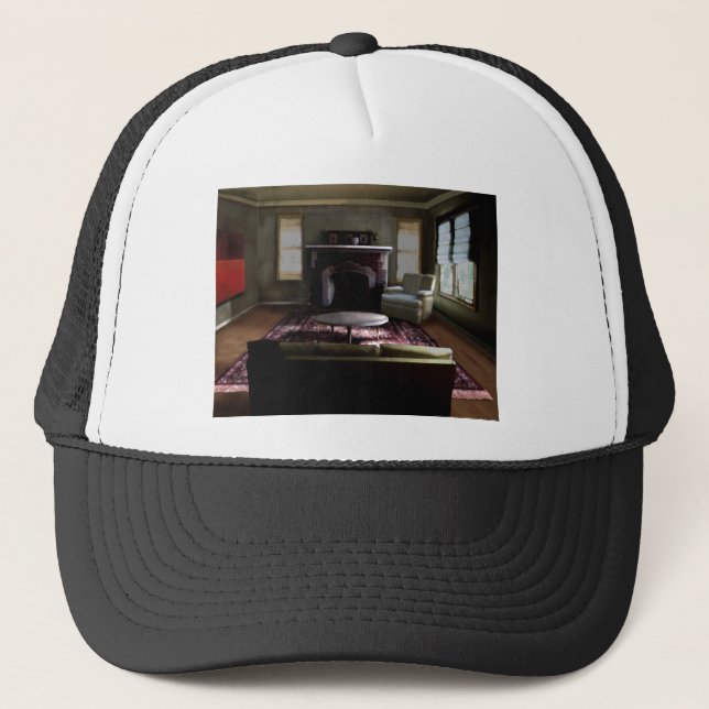 DEA04 Hearth.tif Trucker Hat (Front)