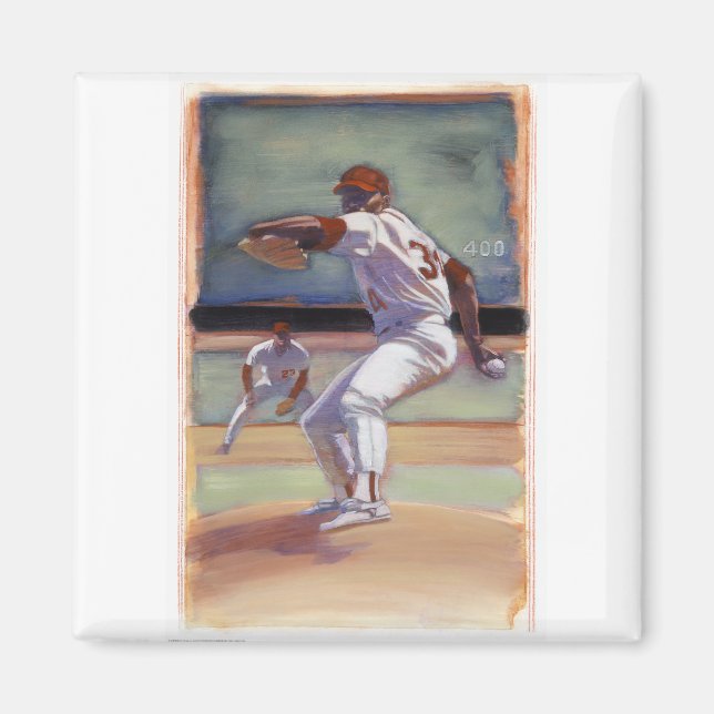 DEA22 Baseball 1.tif Magnet (Front)