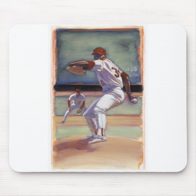DEA22 Baseball 1.tif Mouse Pad (Front)