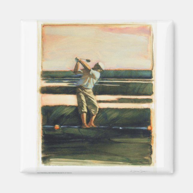 DEA24 Golfer.tif Magnet (Front)