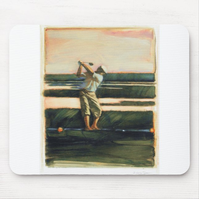 DEA24 Golfer.tif Mouse Pad (Front)