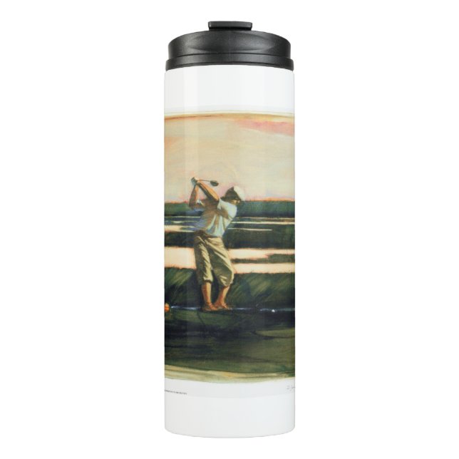 DEA24 Golfer.tif Thermal Tumbler (Front)