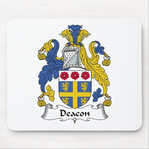 Deacon Family Crest Mouse Pad