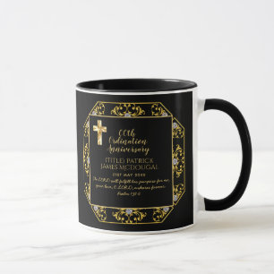 DEACON Ordination Anniversary ANY yrs - Custom Mug