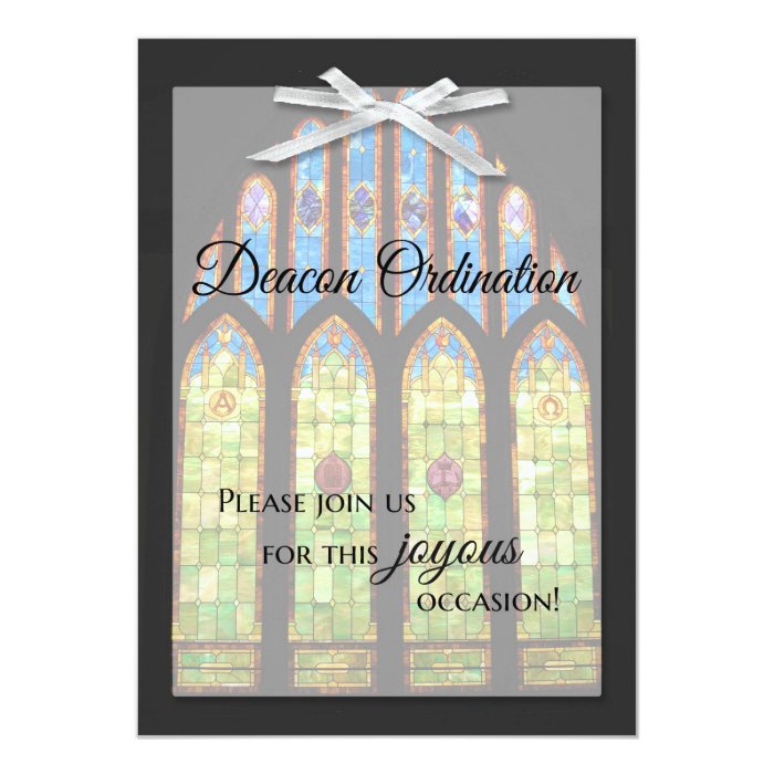 Deaconate Ordination Invitations 8