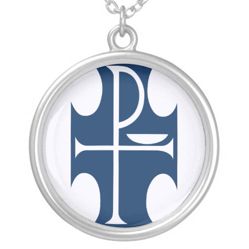 Deaconess Pin Silver Plated Necklace