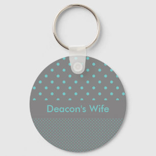 Deacon's Wife Keychain