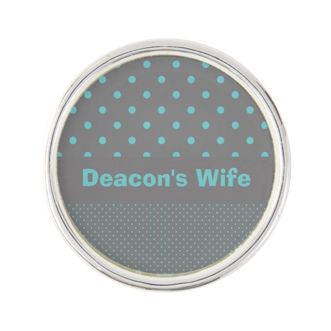 Deacon's Wife Lapel Pin (Front)