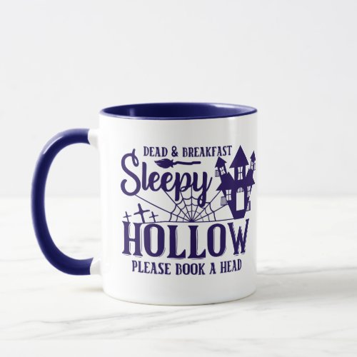 Dead and Breakfast Sleepy Hollow Halloween Mug