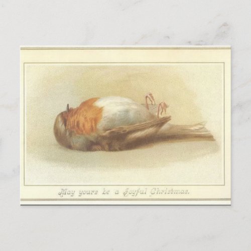 Dead Bird Christmas Card