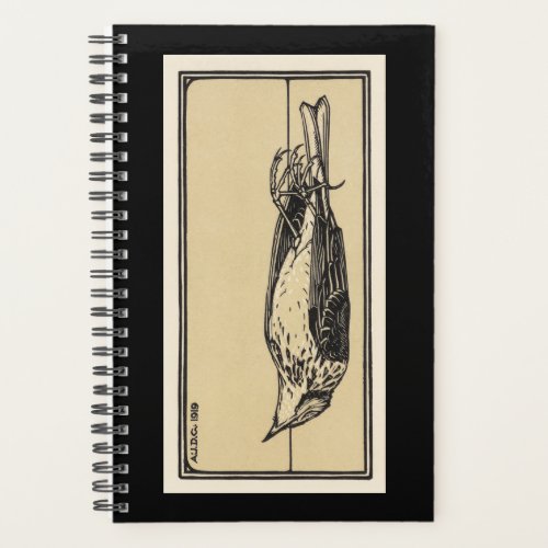 Dead bird Illustration Julie de Graag Fleece 2022 Planner