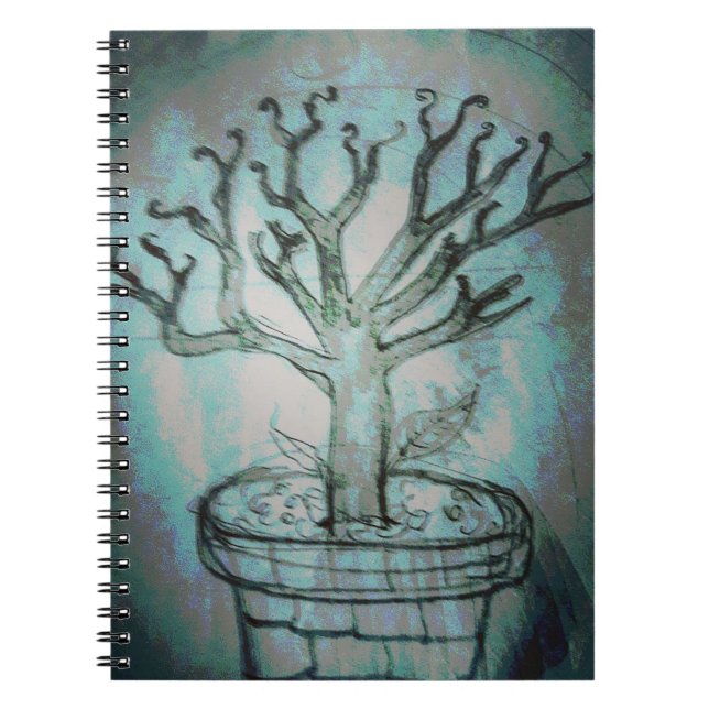 dead bonsai tree notebook (Front)