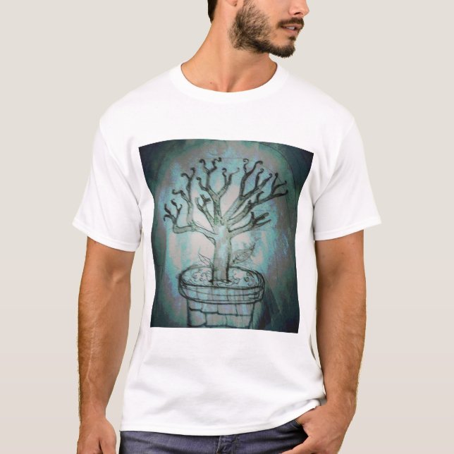 dead bonsai tree T-Shirt (Front)