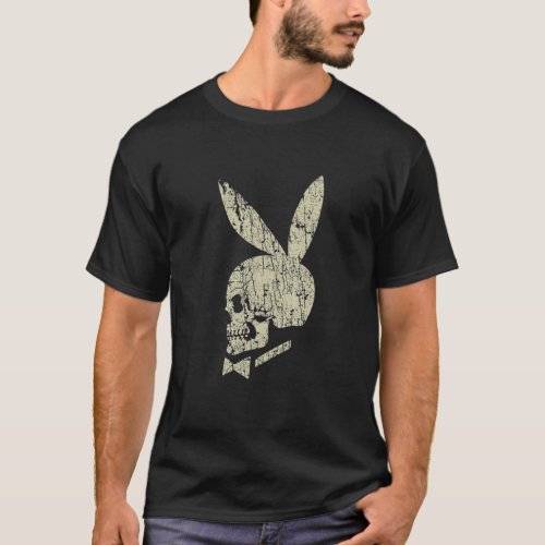 Dead Bunny 1960 _ Vintage Skull Skeleton T_Shirt