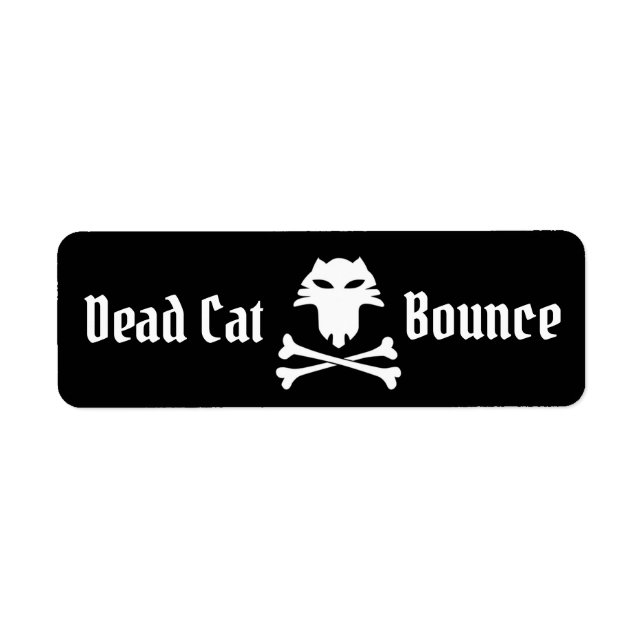 Dead Cat Bounce Label (Front)