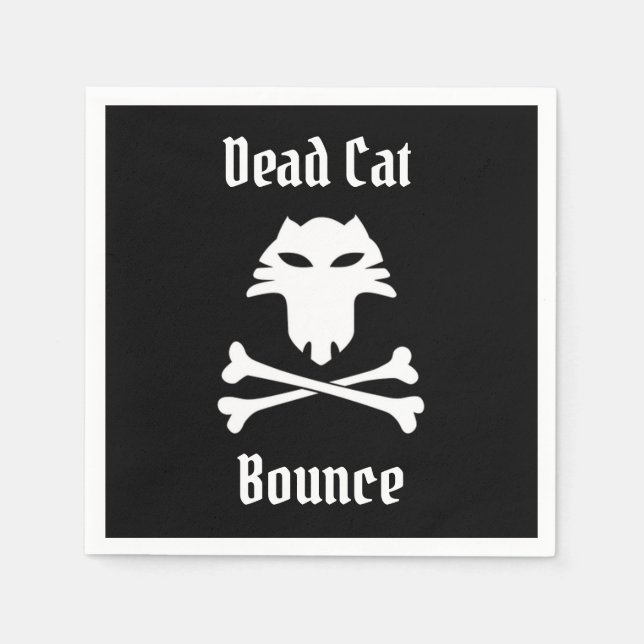 Dead Cat Bounce Napkins (Front)