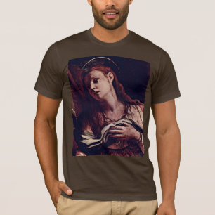 Dead Christ And Mary Magdalene By Bronzino Angelo T-Shirt