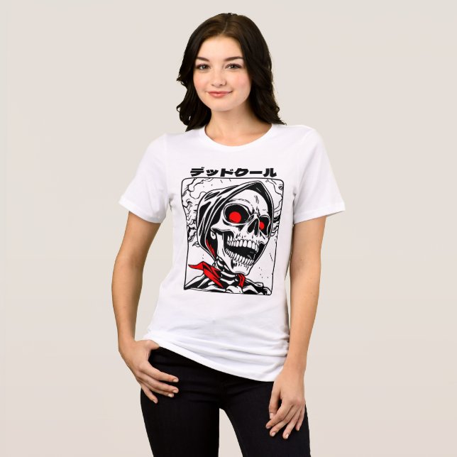Dead Cool - Urban Manga Skeleton Tee (Front Full)