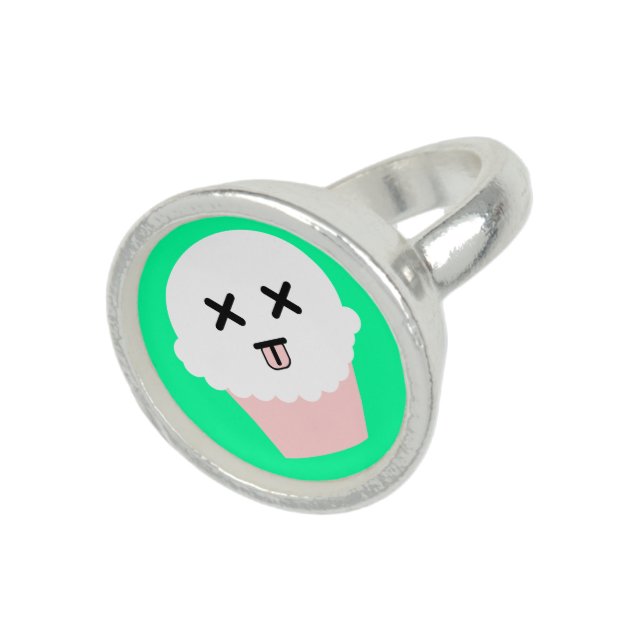 Dead Cute Cupcake Ring (Top)