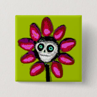 Dead Daisy 2 Pinback Button