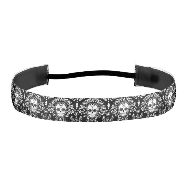 Dead Damask - Chic Sugar Skull Headband (Front)