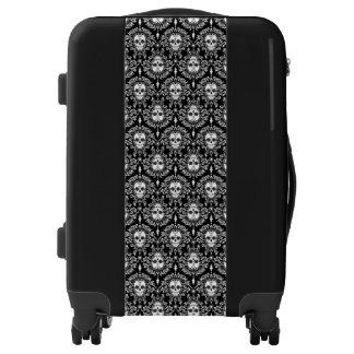 Dead Damask Chic Sugar Skull Luggage