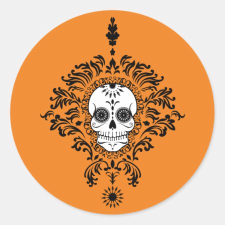 Dead Damask - Chic Sugar Skull Stickers