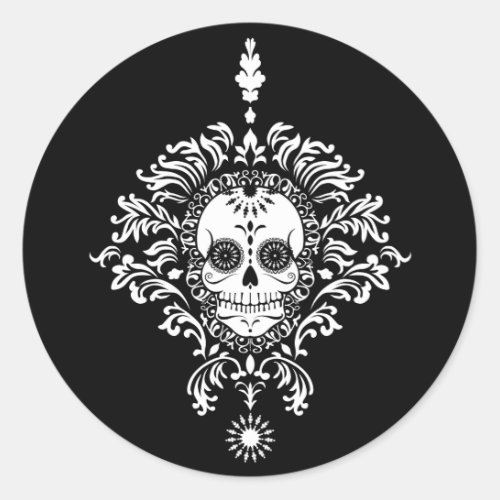Dead Damask _ Chic Sugar Skull Stickers