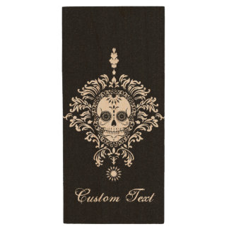 Dead Damask - Chic Sugar Skulls Custom USB Drive