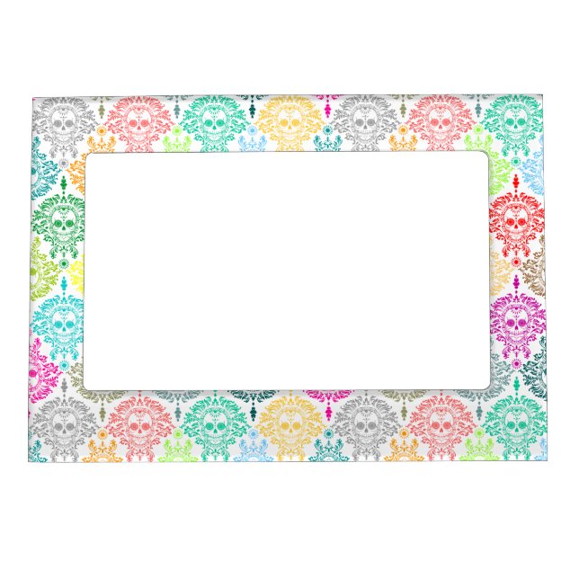 Dead Damask - Chic Sugar Skulls Magnetic Frame (Front)