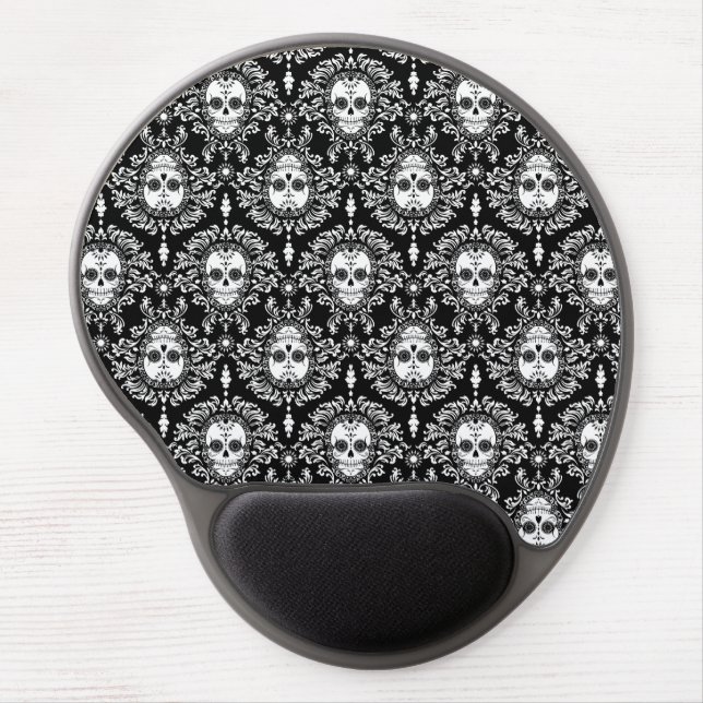 Dead Damask - Chic Sugar Skulls Mousepad (Front)