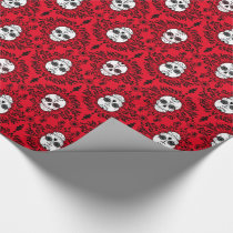 Dead Damask - Chic Sugar Skulls Wrapping Paper
