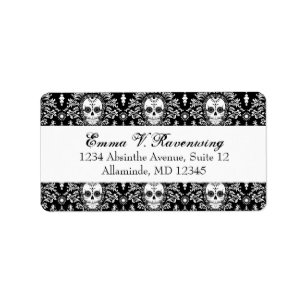 Dead Damask - Custom Sugar Skull Address Labels