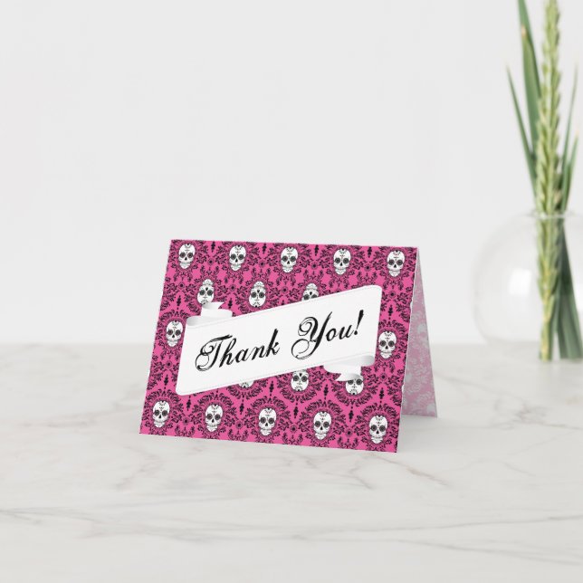Dead Damask - Custom Thank You Card (Front)