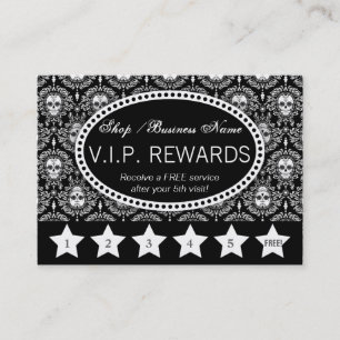 Dead Damask - Loyalty Rewards Card