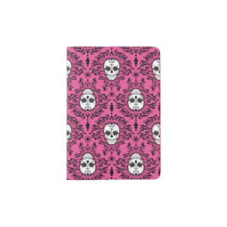 Dead Damask - Sugar Skull Pattern Passport Holder