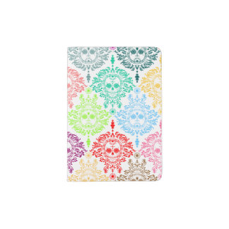Dead Damask - Sugar Skull Pattern Passport Holder