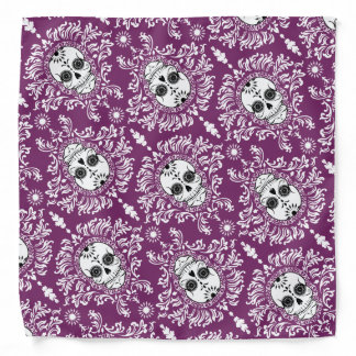 Dead Damask Sugar Skulls Bandana