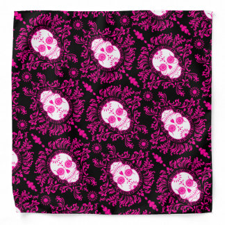 Dead Damask Sugar Skulls Bandana