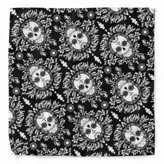 Dead Damask Sugar Skulls Bandana