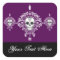 Dead Damask Trio - Custom Sugar Skull Stickers