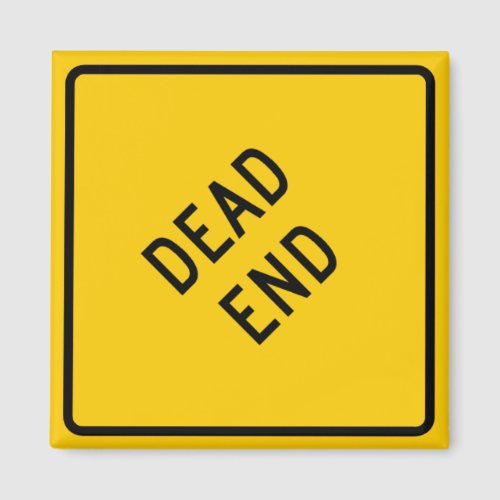 Dead End Highway Sign Magnet