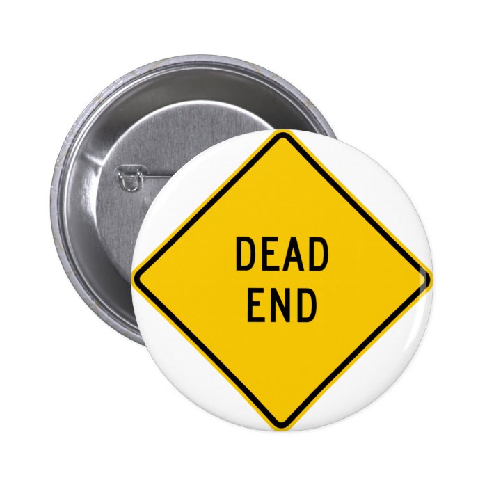 Dead End Highway Sign Pins