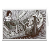 Dead Eye Card with Vannak Above Boat (Front Horizontal)